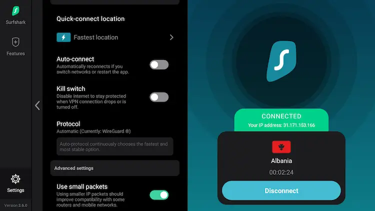 surfshark-for-onntv-device
