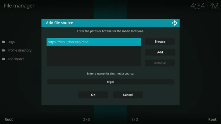Repo name auto-fills