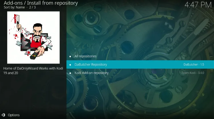 Click Dabutcher repository