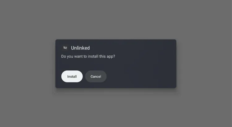 Installing Unlinked