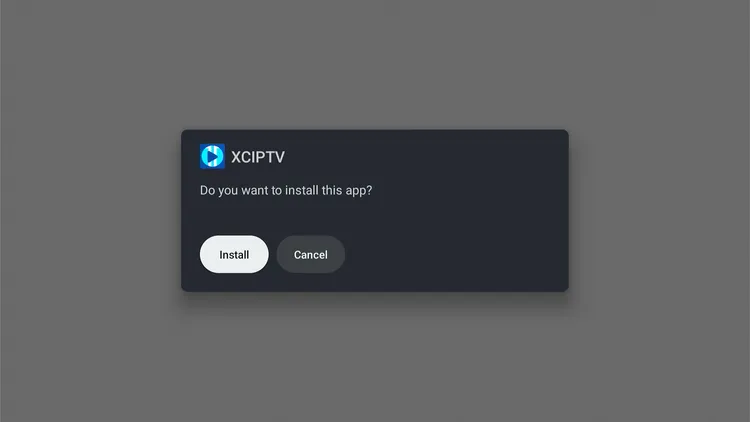 Installing XCIPTV Player