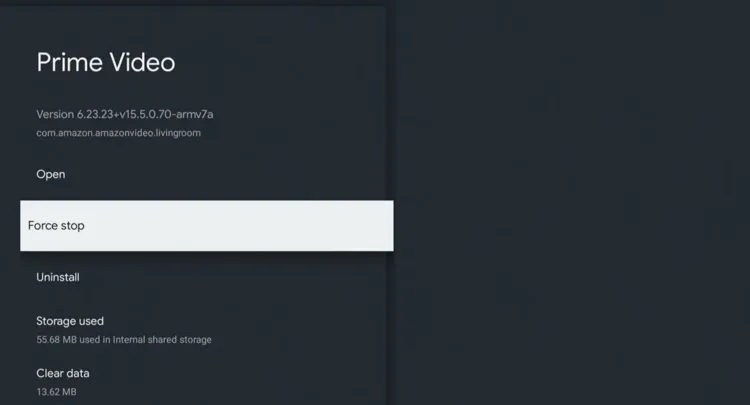 Force Stopping each app in the list