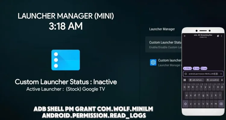Entering the activation command in ATV Tools shell