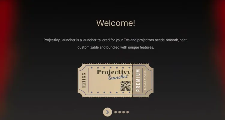 Onn TV booting into Projectivity Launcher