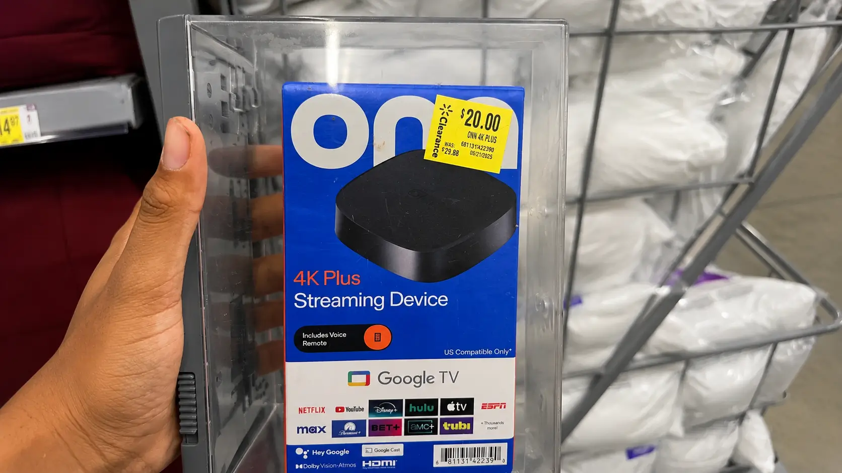 Watch for deals on Onn TV devices