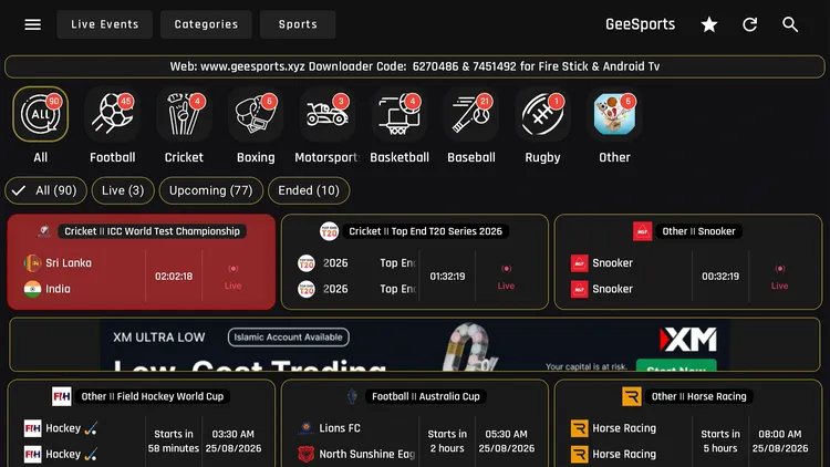 best-sports-apps-for-onn-tv-GeeSports