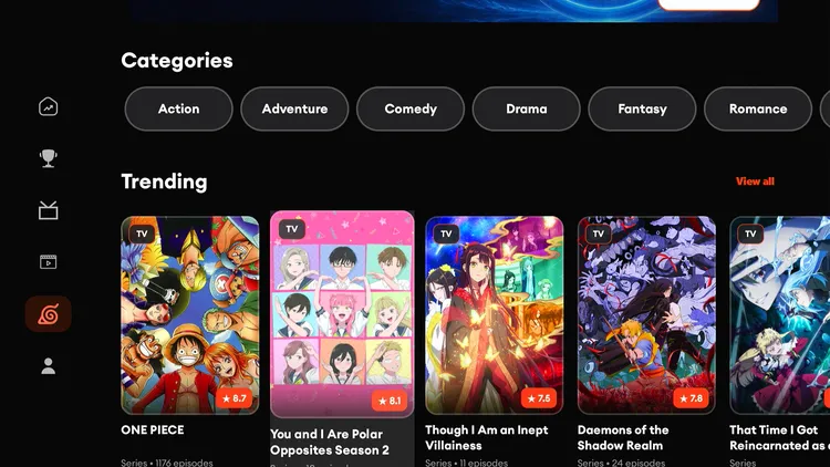 Voltra TV anime collection