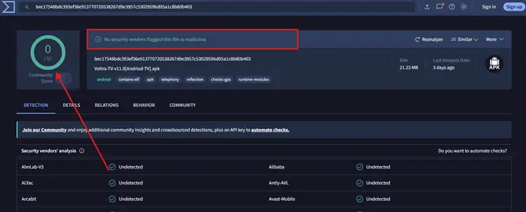Is Voltra TV safe and legal to use